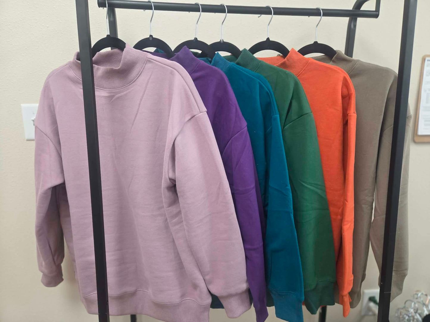 Marley Mock Neck Sweatshirt - Market Exclusive