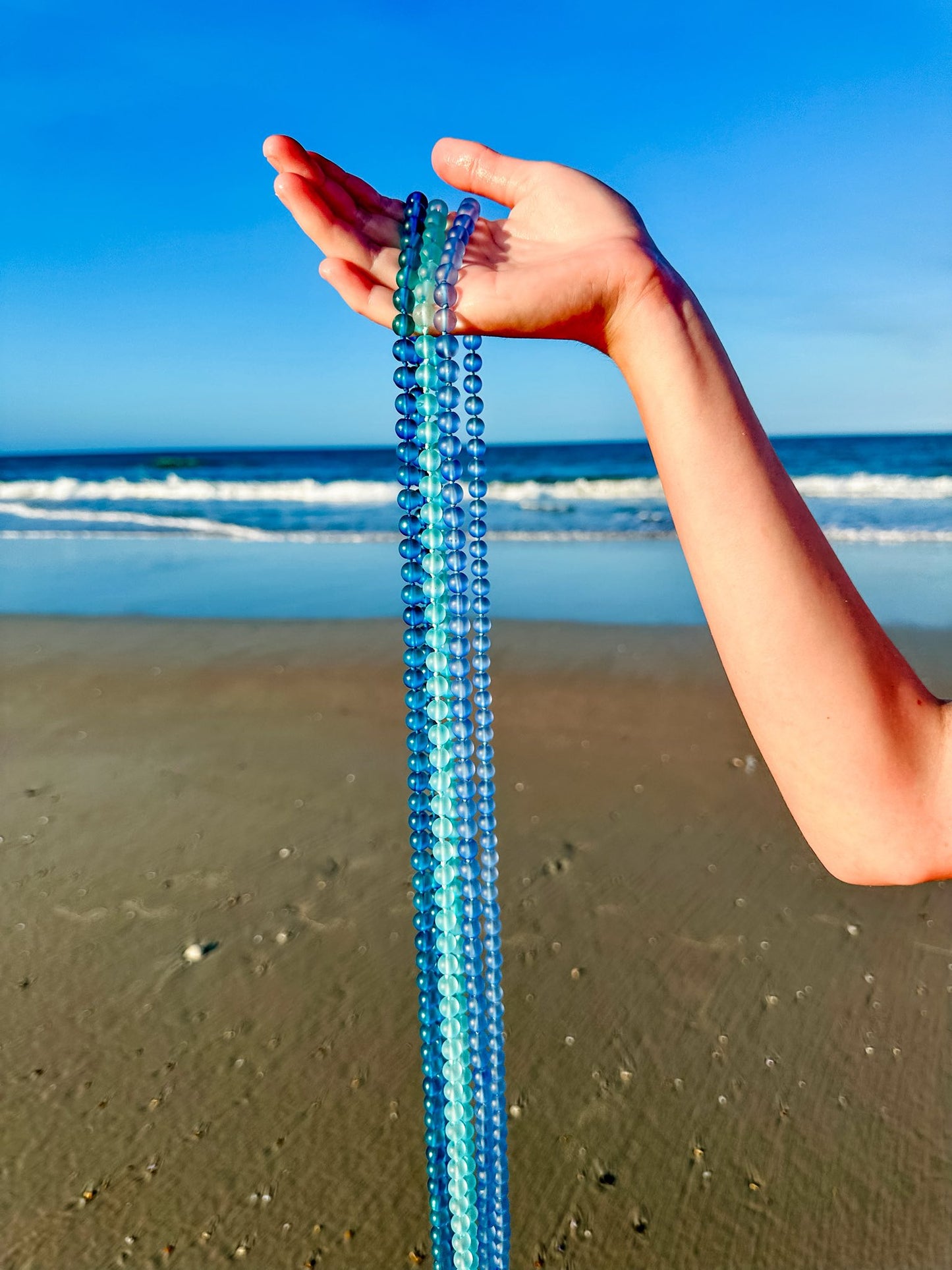 Lost & Found Ocean Blues - Long Layer Necklaces