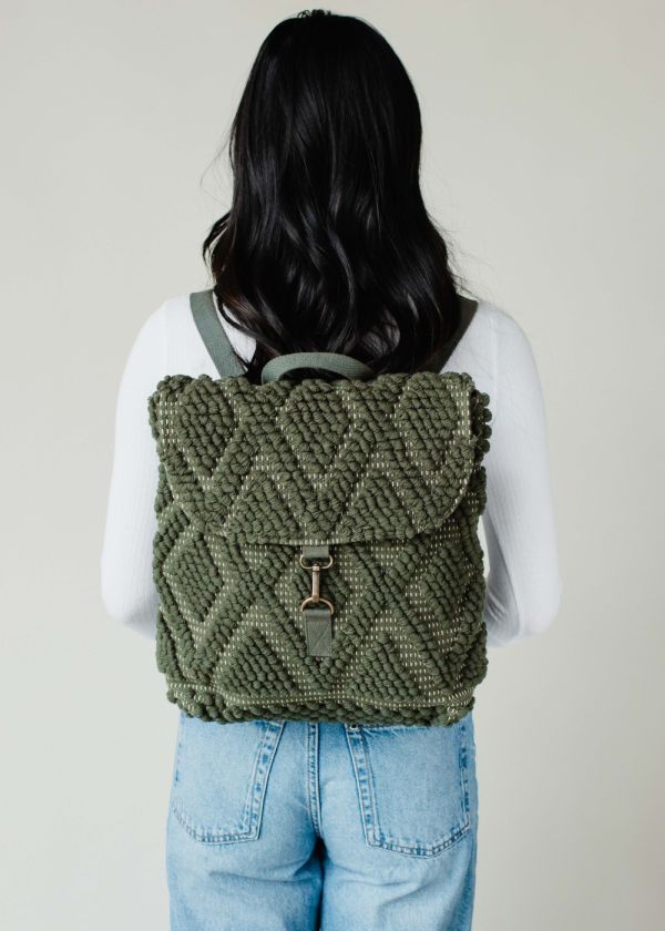 Woven Backpack