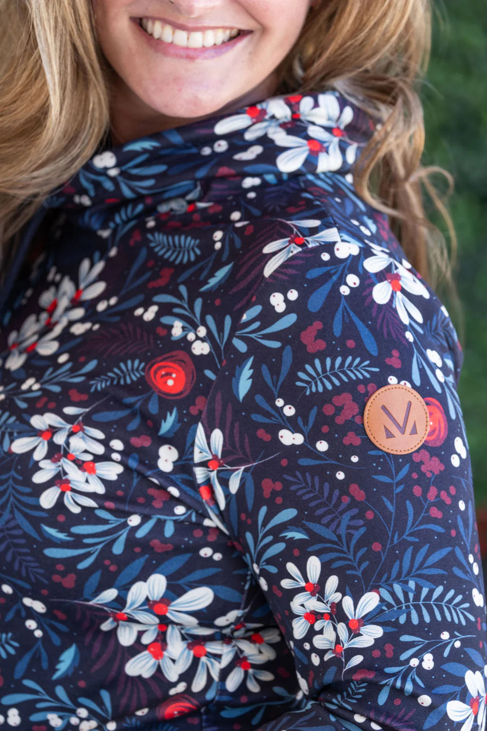 Soft Funnel Neck - Winter Berry