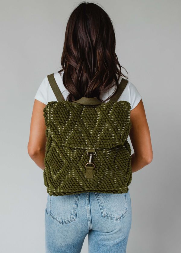 Woven Backpack