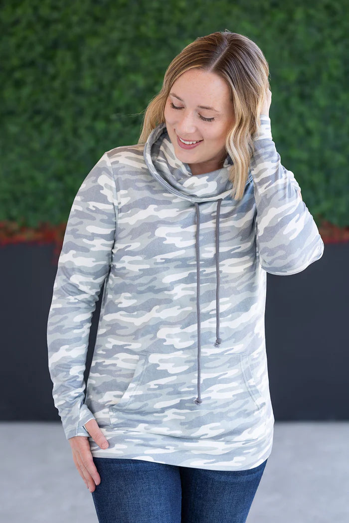 Soft Funnel Neck - Camo