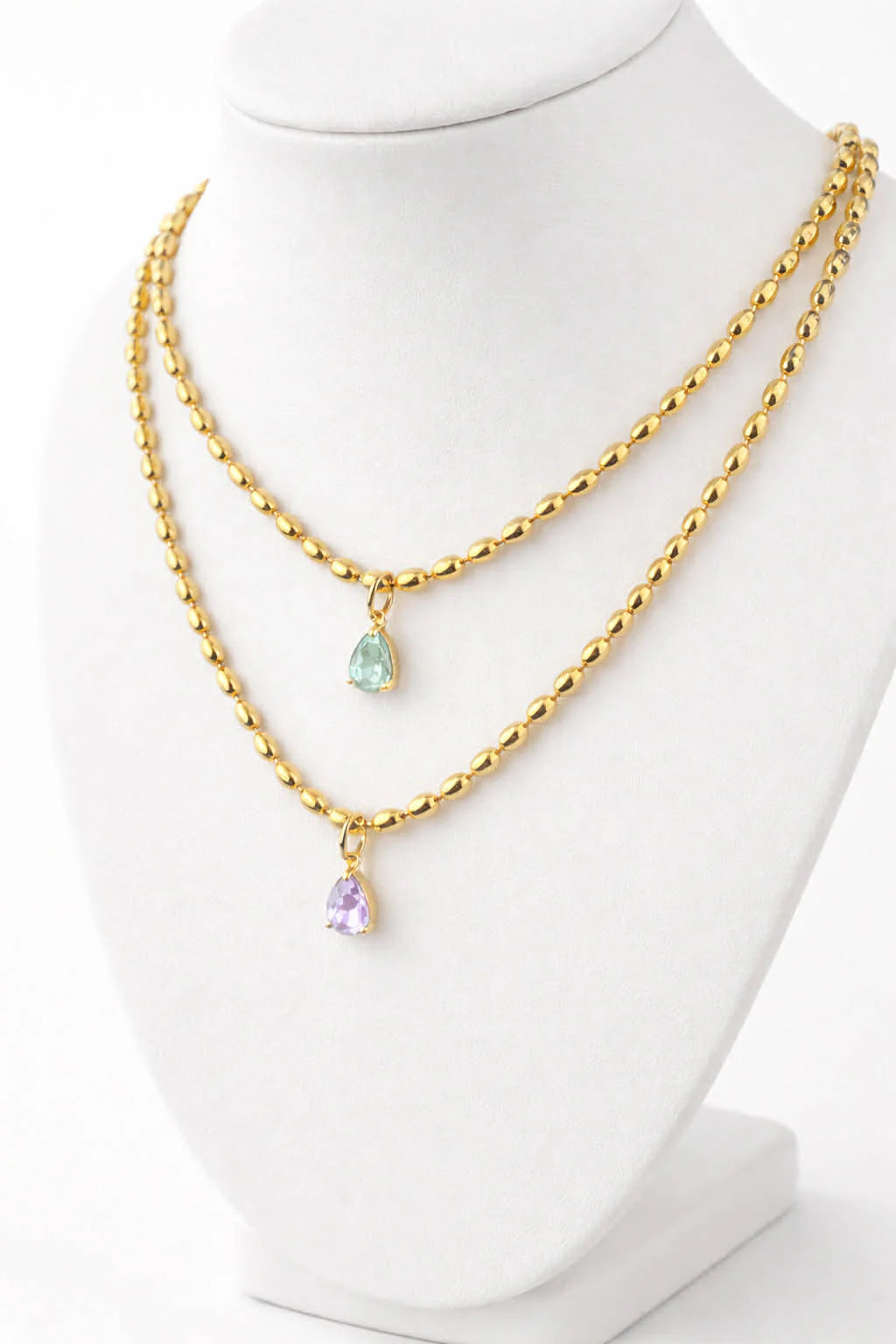 Pastel Gem Necklace