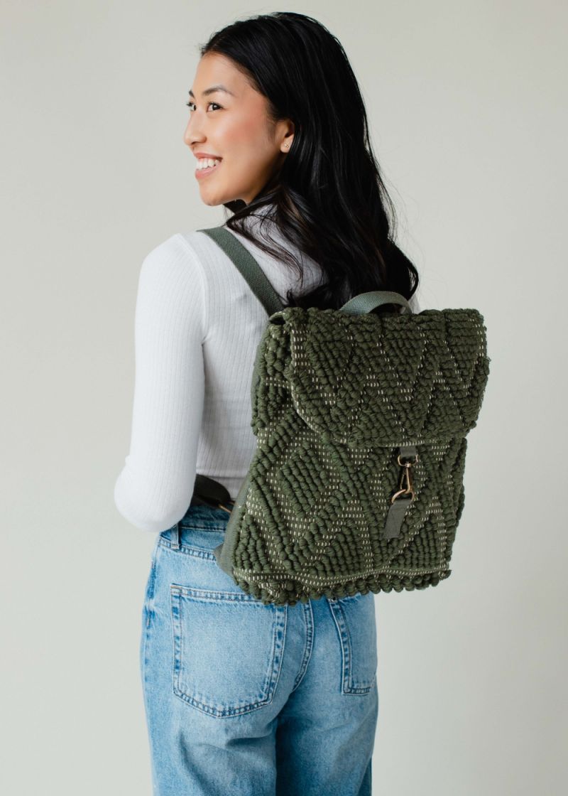 Woven Backpack