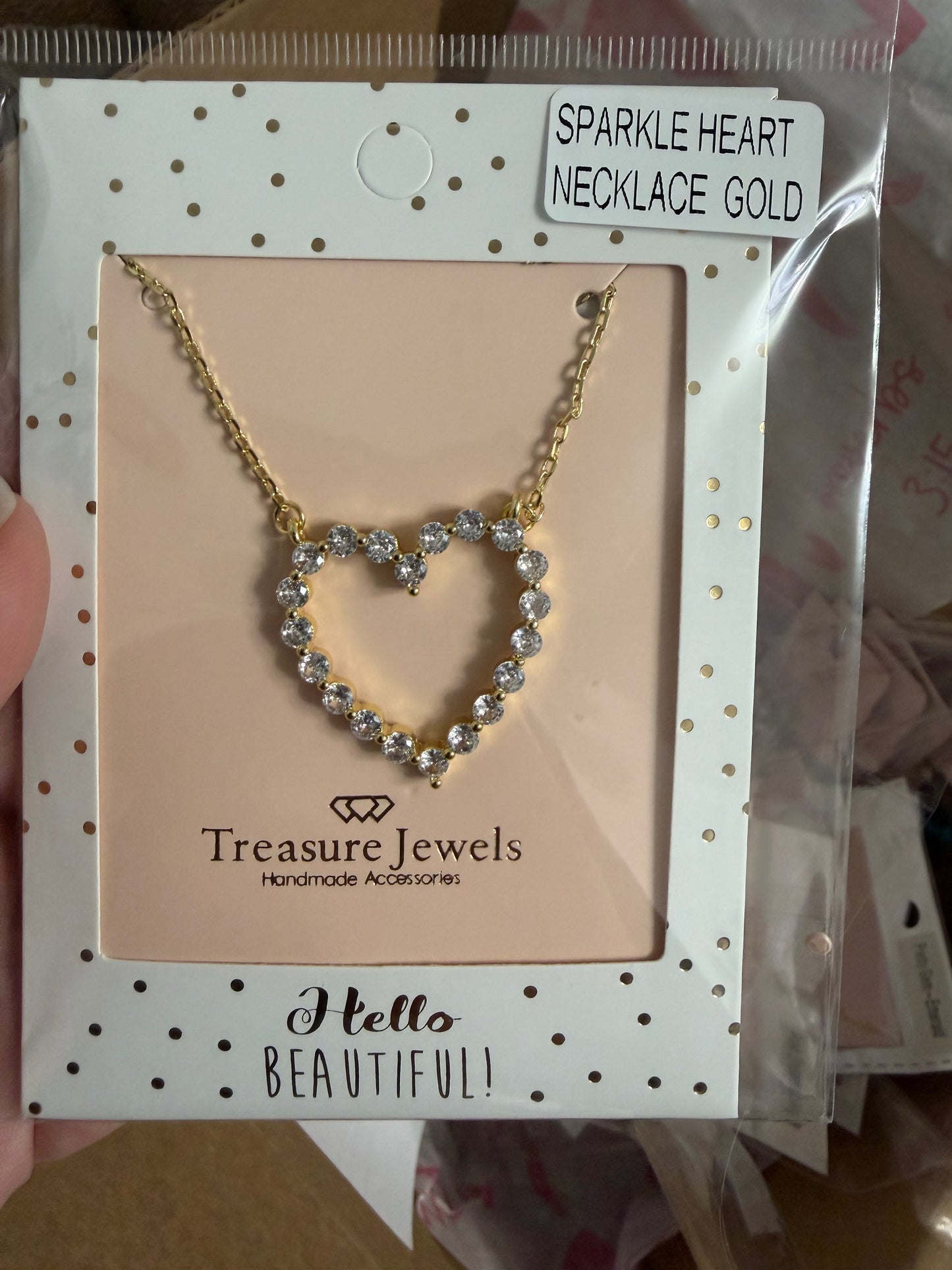 Sparkle Heart Necklace