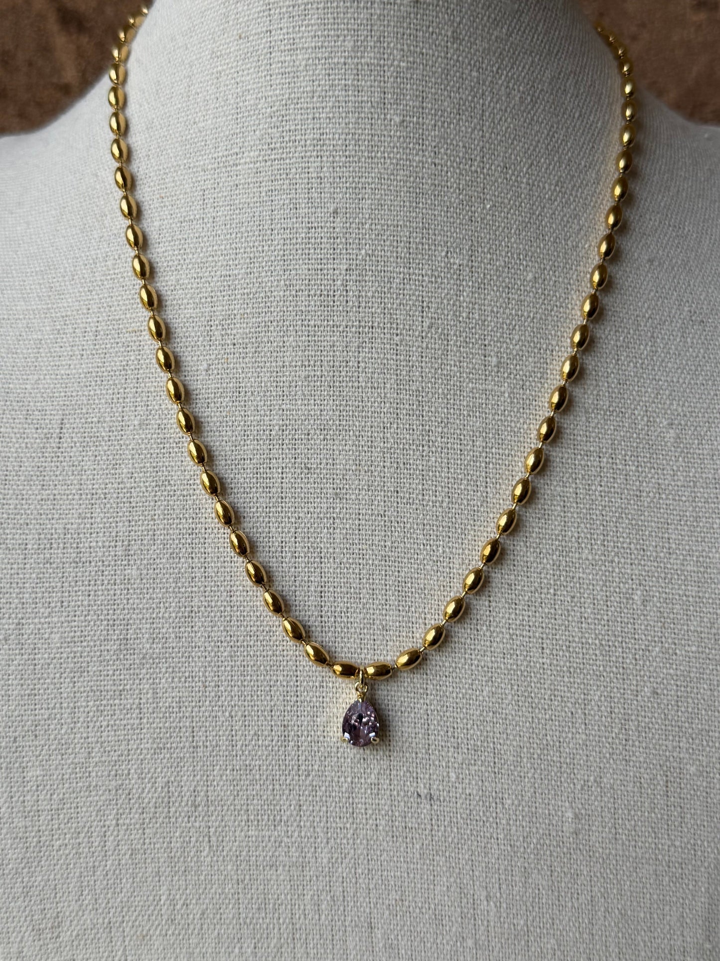 Pastel Gem Necklace