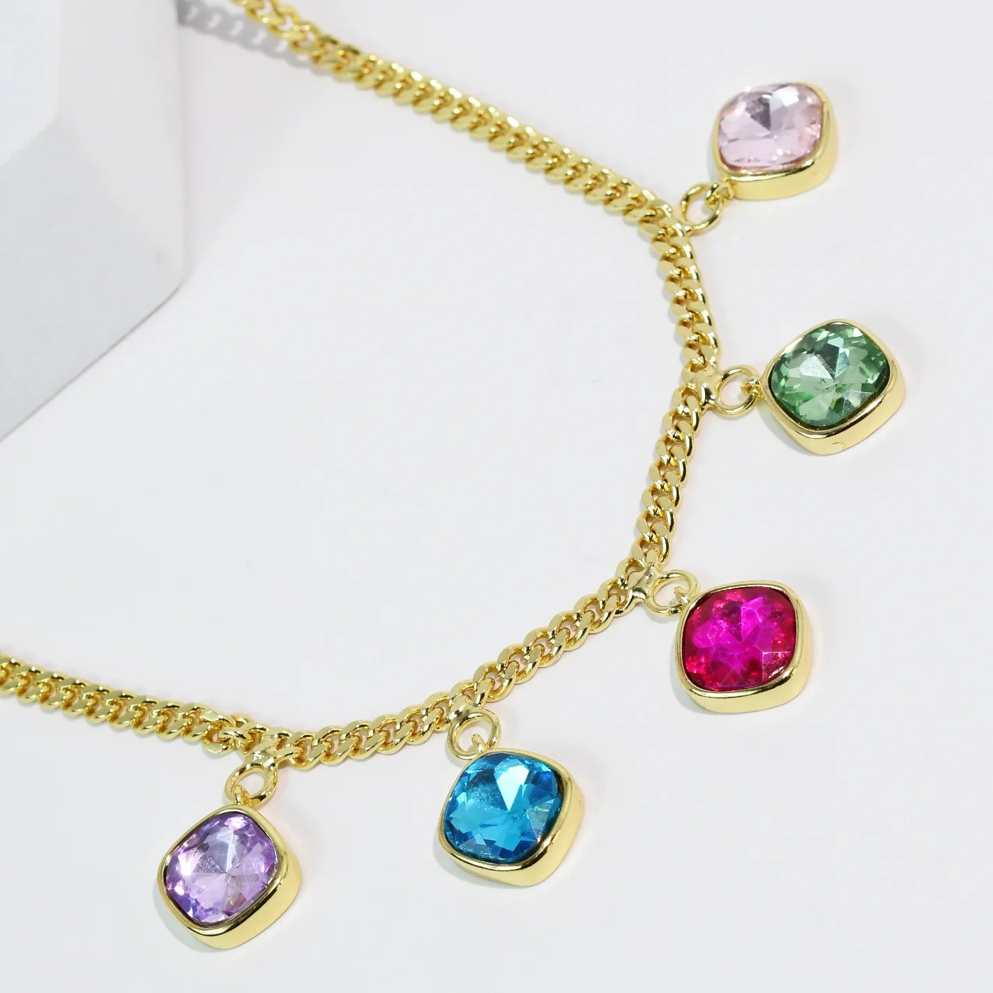 Rainbow Kiss Necklace