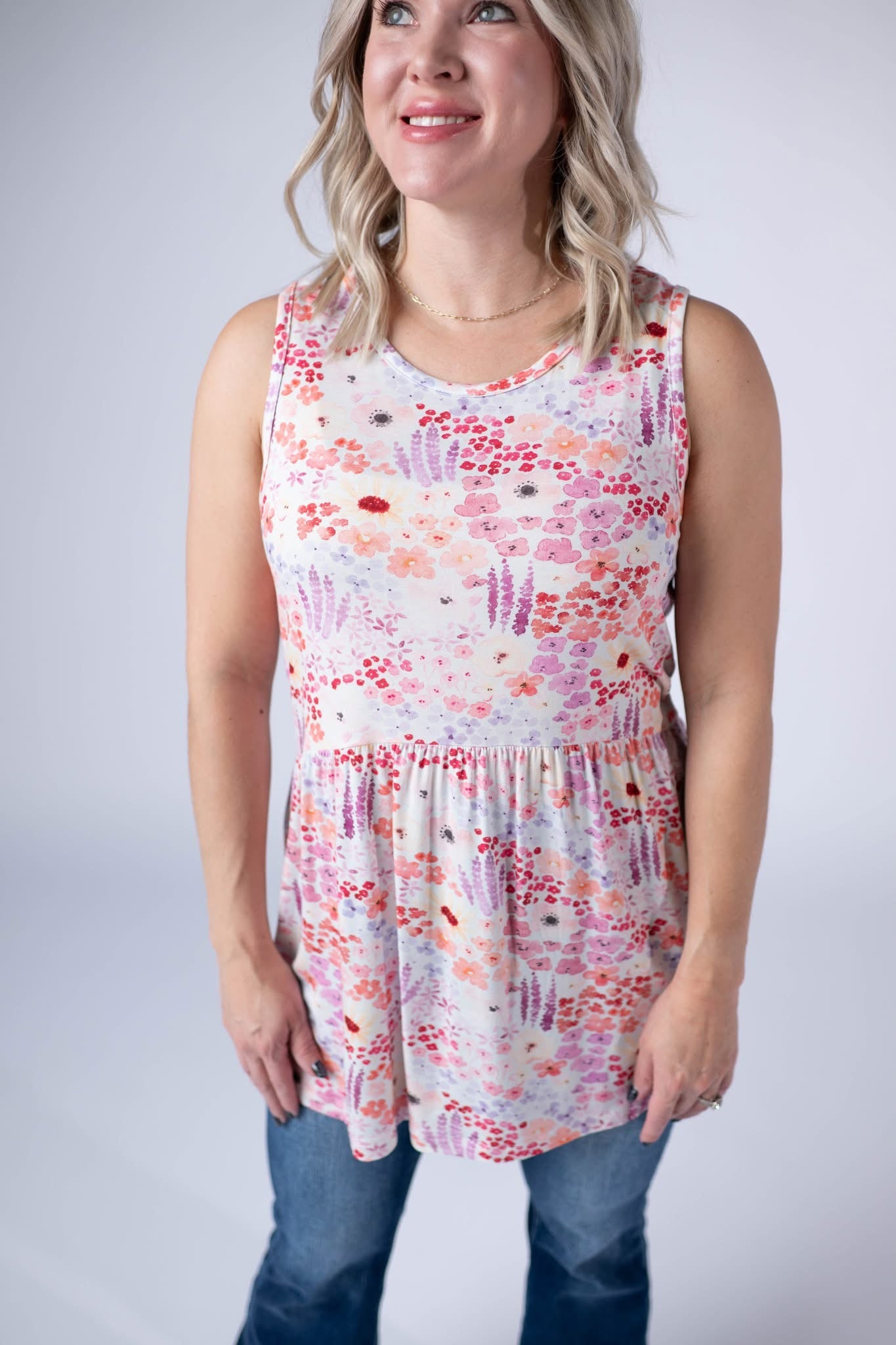 Renee Ruffle Tank