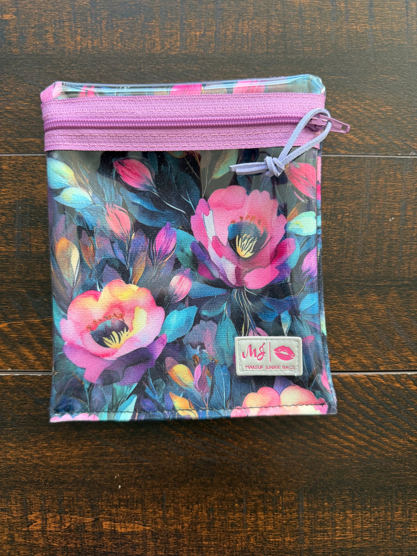 Multi-Use Clear Front Pouch - Makeup Junkie