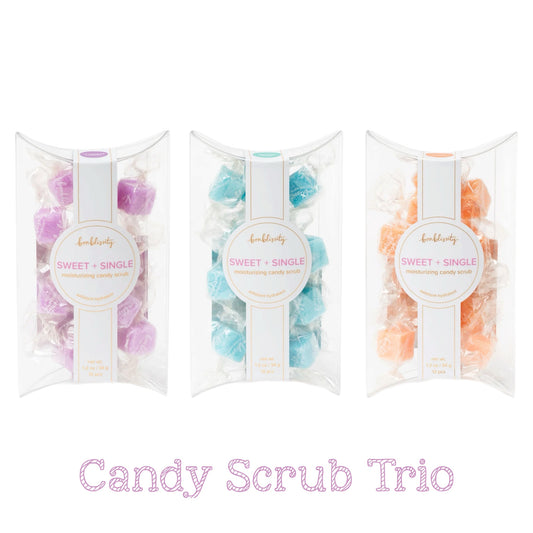 Sugar Cube Candy Scrub Mini Me Trio