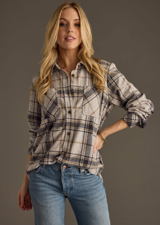 Stretchy Button Up - Plaids