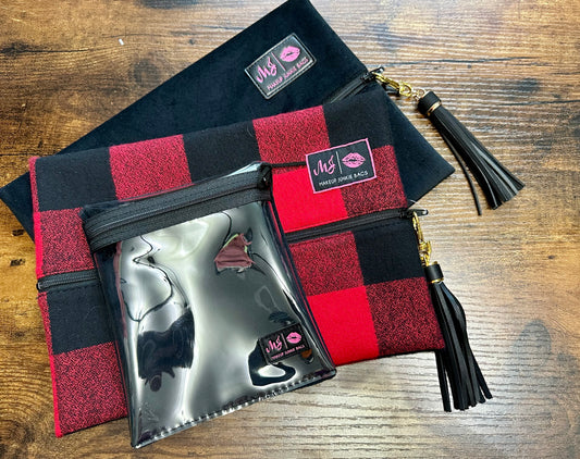 Buffalo Plaid Set - Makeup Junkie