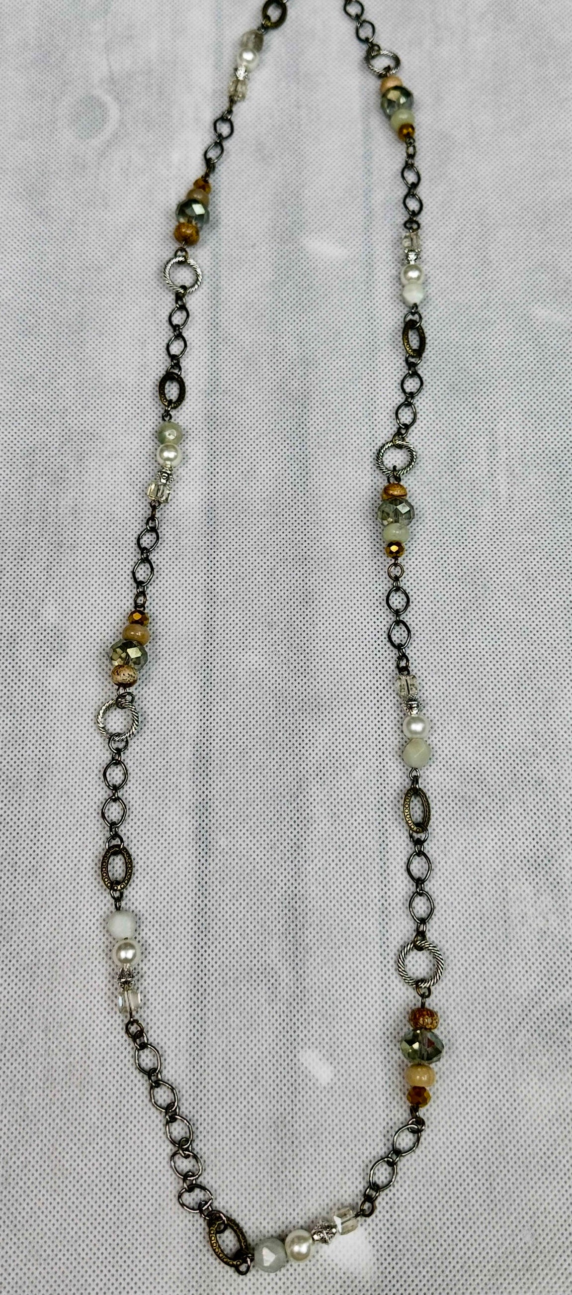 Coastal Vibes Long Layer Necklace