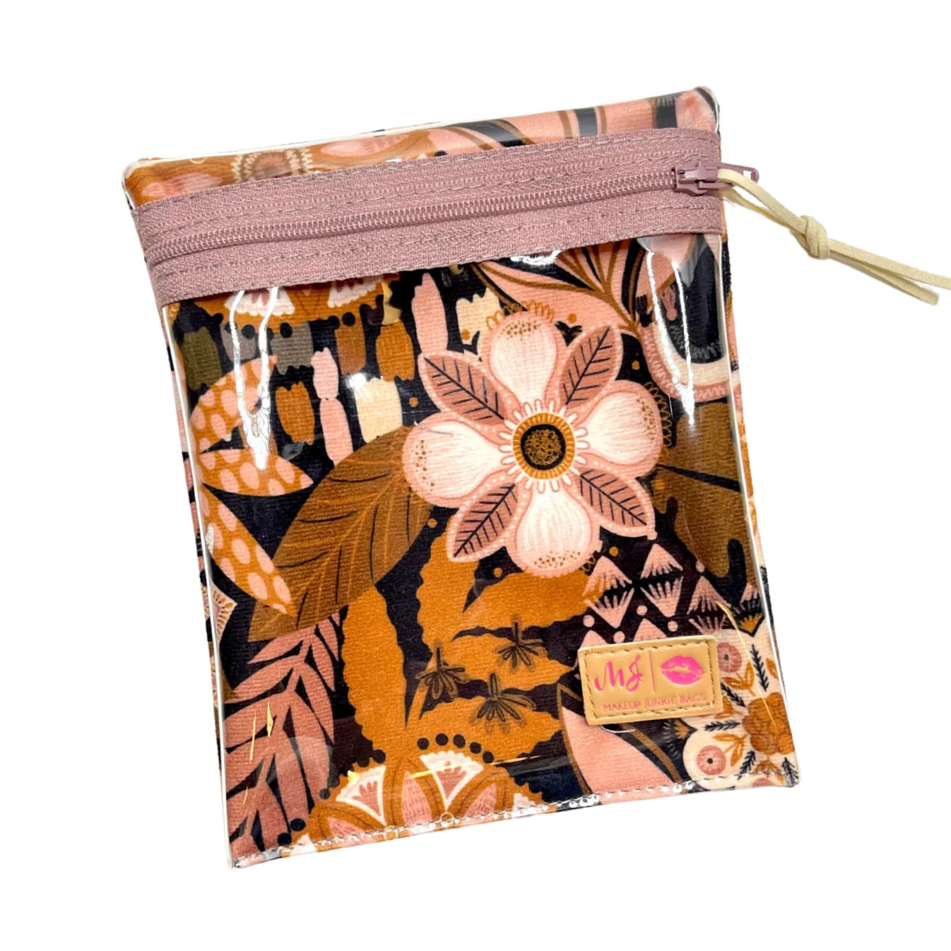 Multi-Use Clear Front Pouch - Makeup Junkie