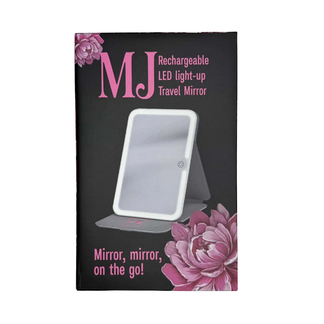 MJ Rechargeable LED Travel Mirror - Makeup Junkie
