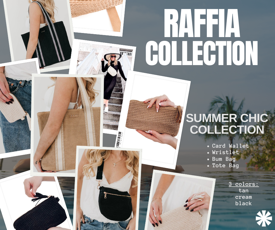 Raffia Tote Bag