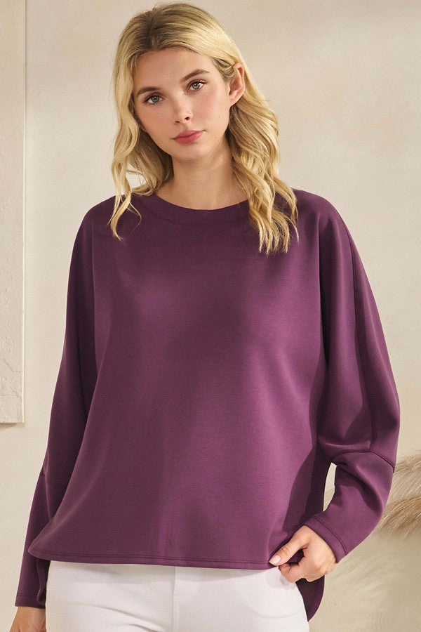 Sofie Soft Dolman Crew Neck