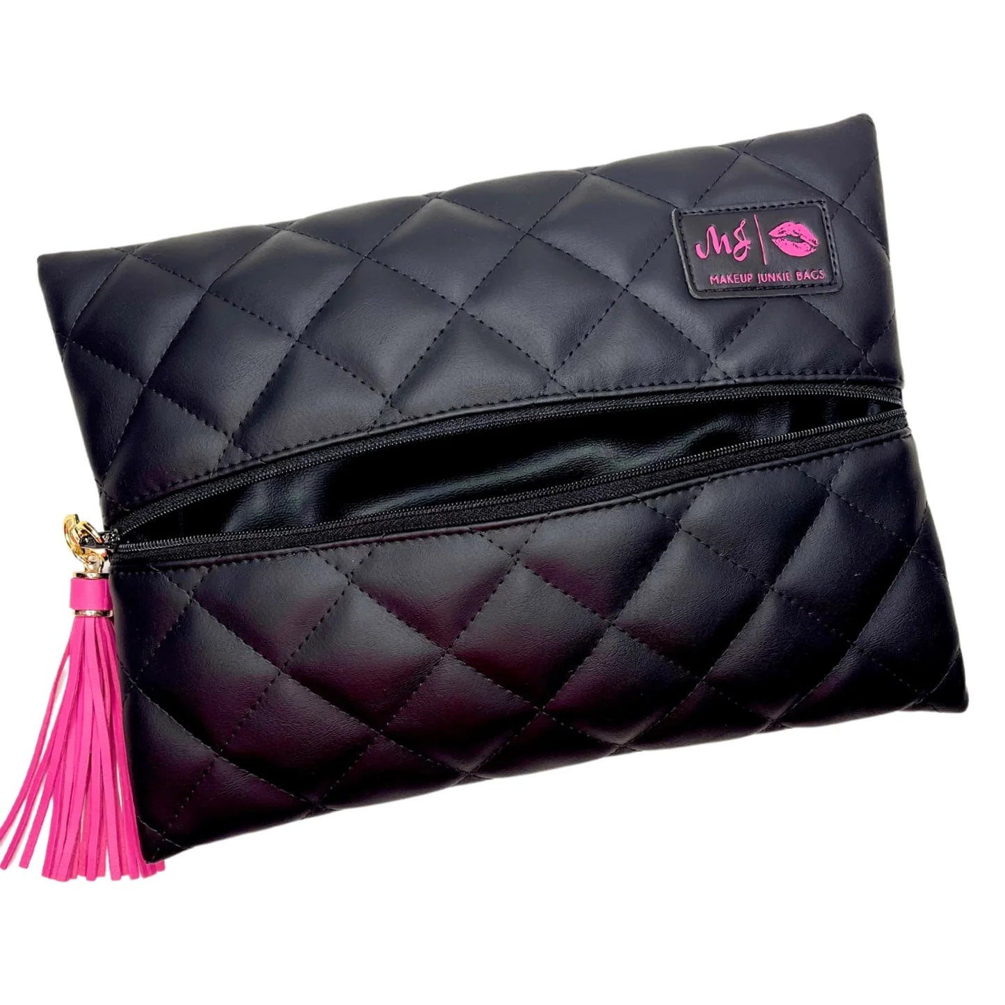 Quilted Onyx - Makeup Junkie Travel Set