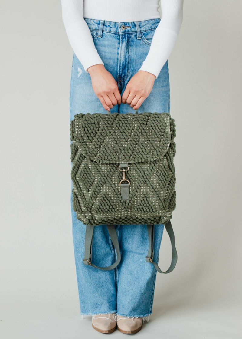 Woven Backpack