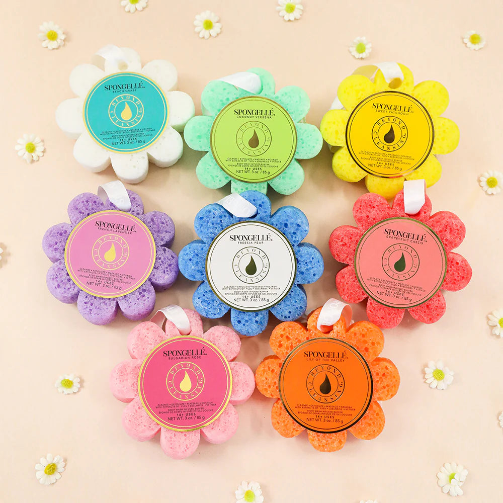 Daisy Body Buffers - Spongelle