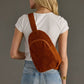 Corduroy Sling Bag