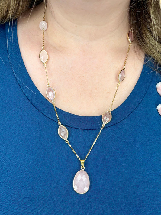 Rose Glow Necklace