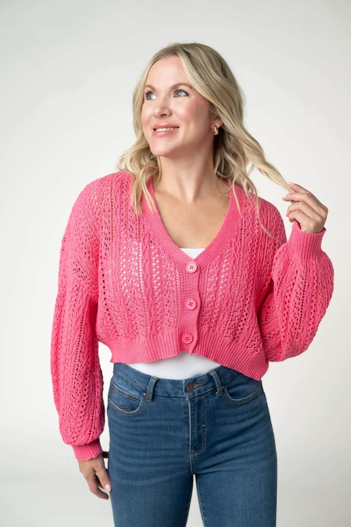 Callie Cropped Cardigan