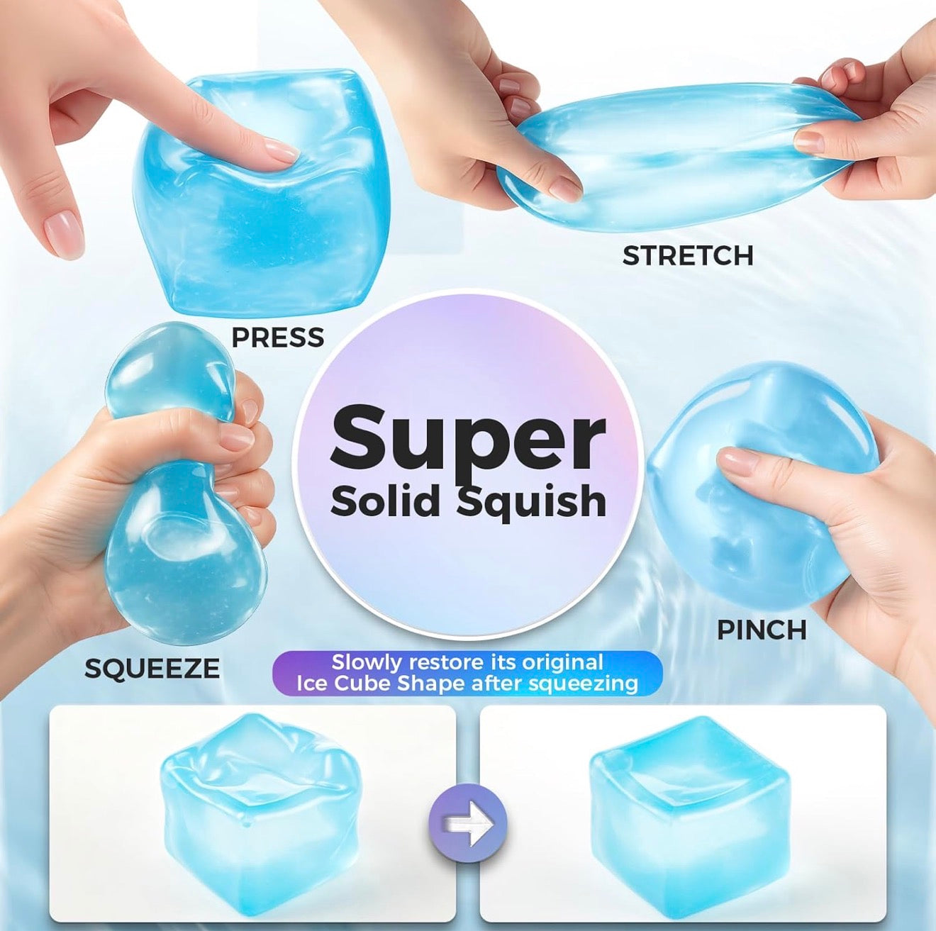 Squish Cube - Fidget/Stress Toy