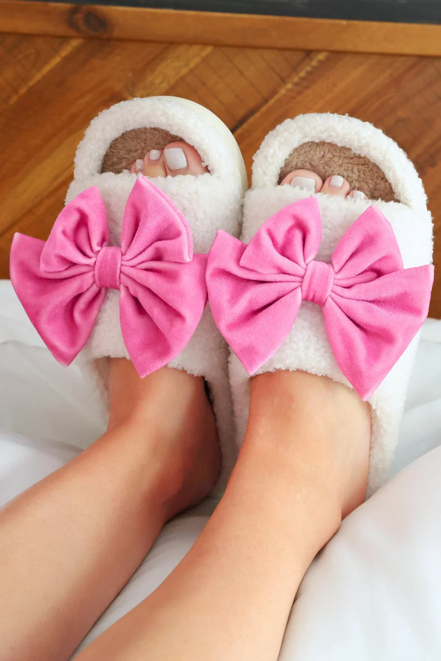 Open Toe Cozy Slippers - PREORDER