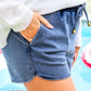 Refined Denim Stretch Everyday Shorts