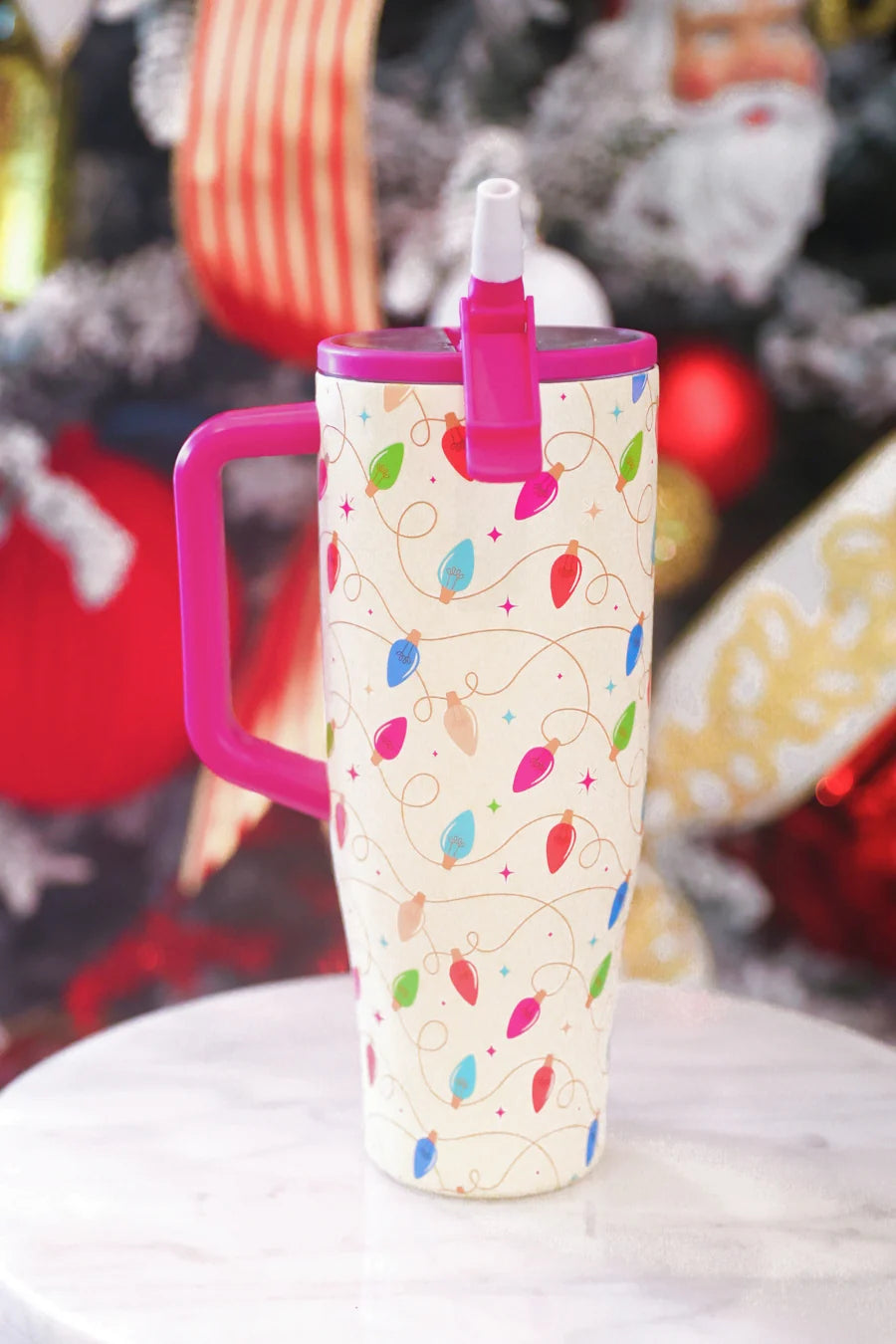 Christmas Sleek Travel Tumbler Preorder