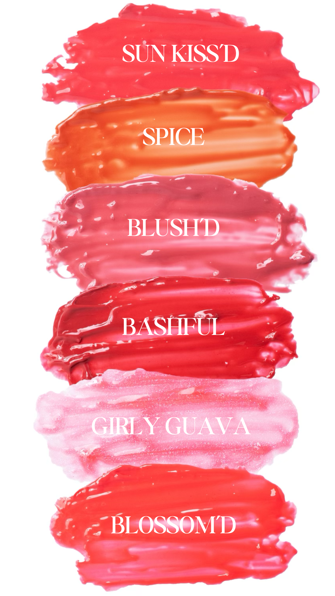 lip gloss'd + luv’d matching set