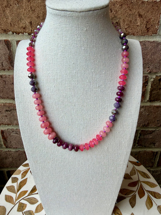 Candy Gemstone Necklaces