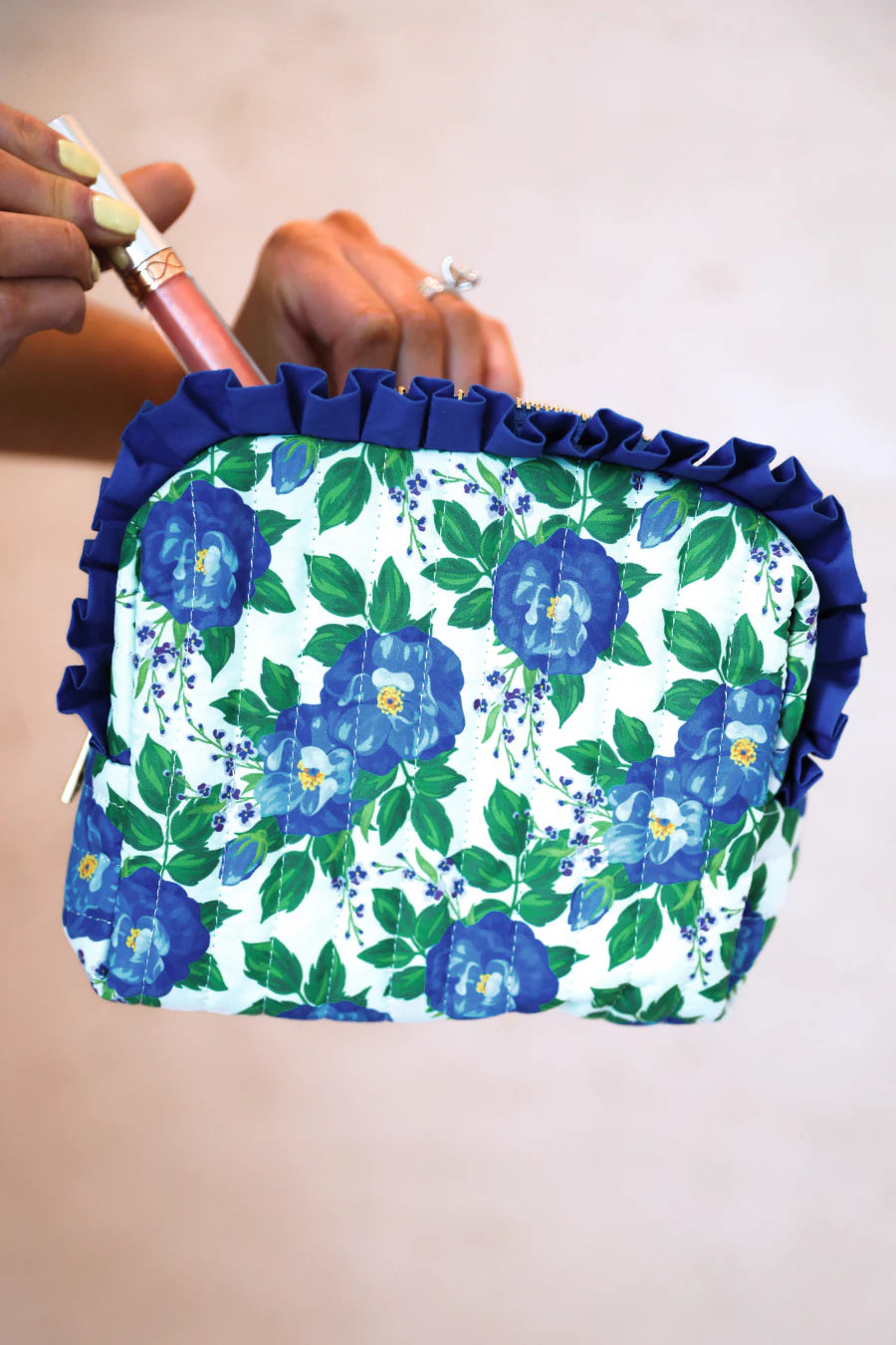 Quilted Travel Pouch