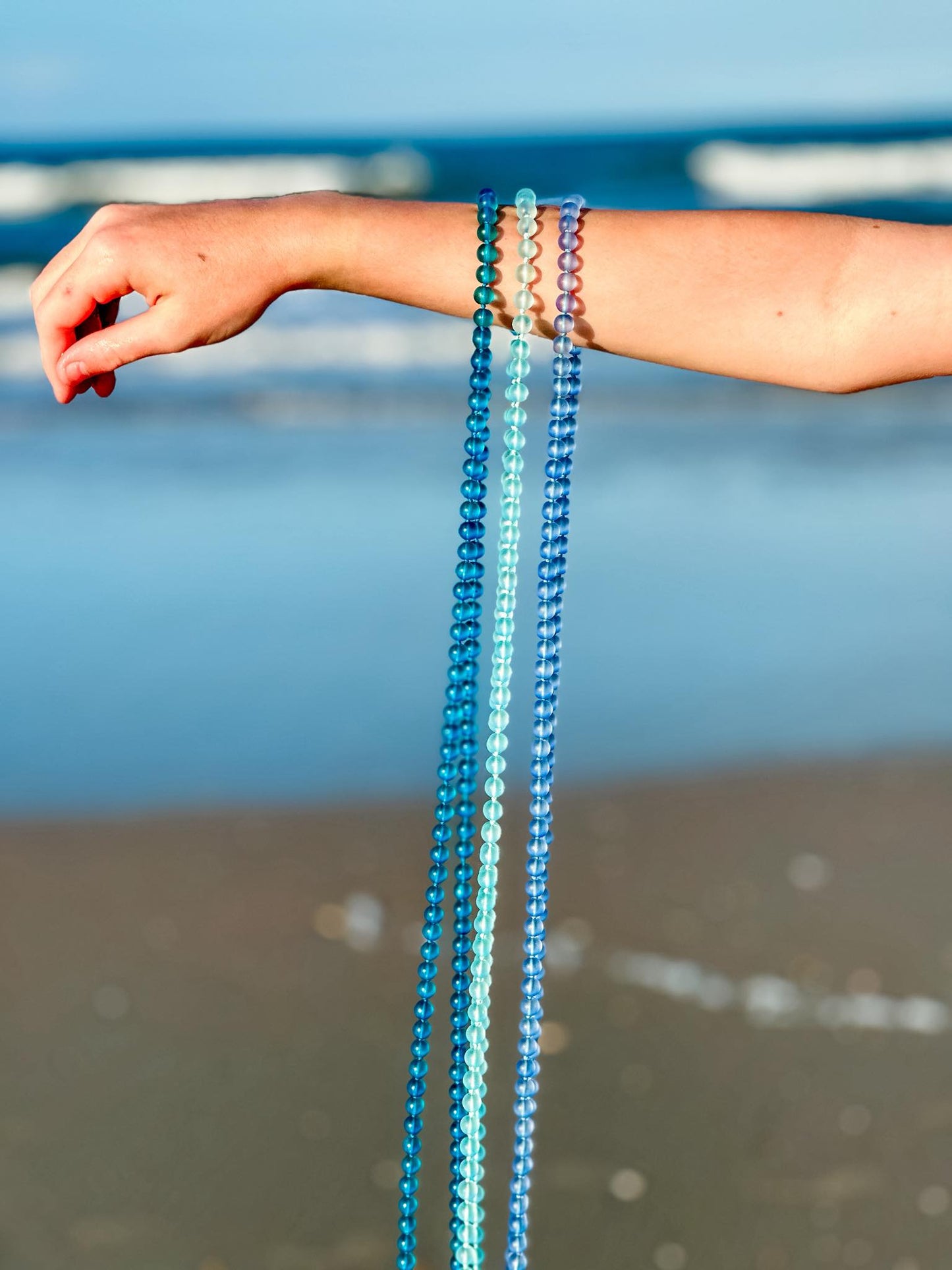 Lost & Found Ocean Blues - Long Layer Necklaces