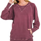 French Terry Pullover with Pockets