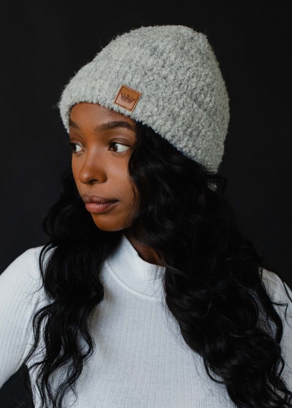 Knit Cuffed Beanies - 3 colors to choose from