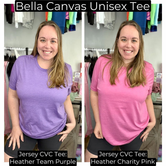 Bella Canvas CVC Jersey Unisex Tee