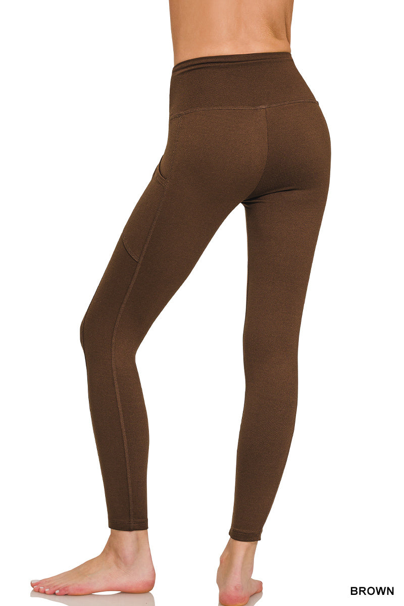 Zenana Side Pocket Leggings
