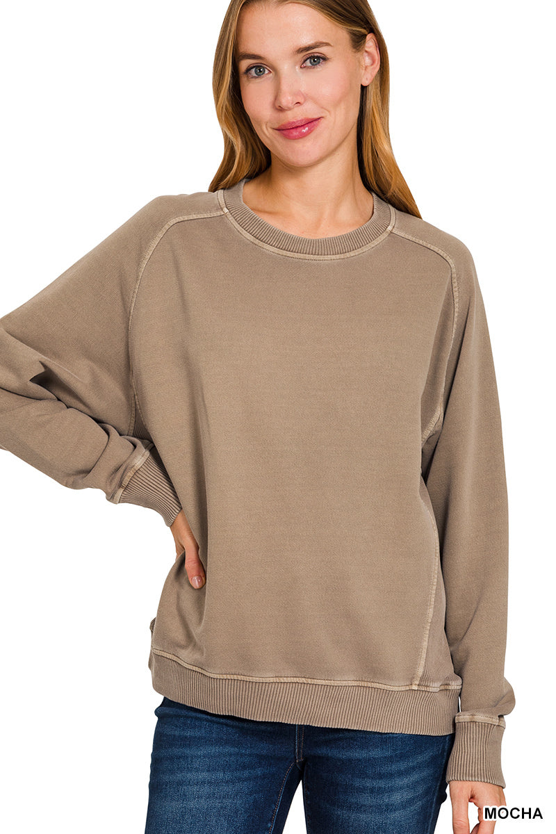 Lived In French Terry Pullover