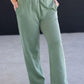 Vintage Wash Wide Leg Lounge Pants
