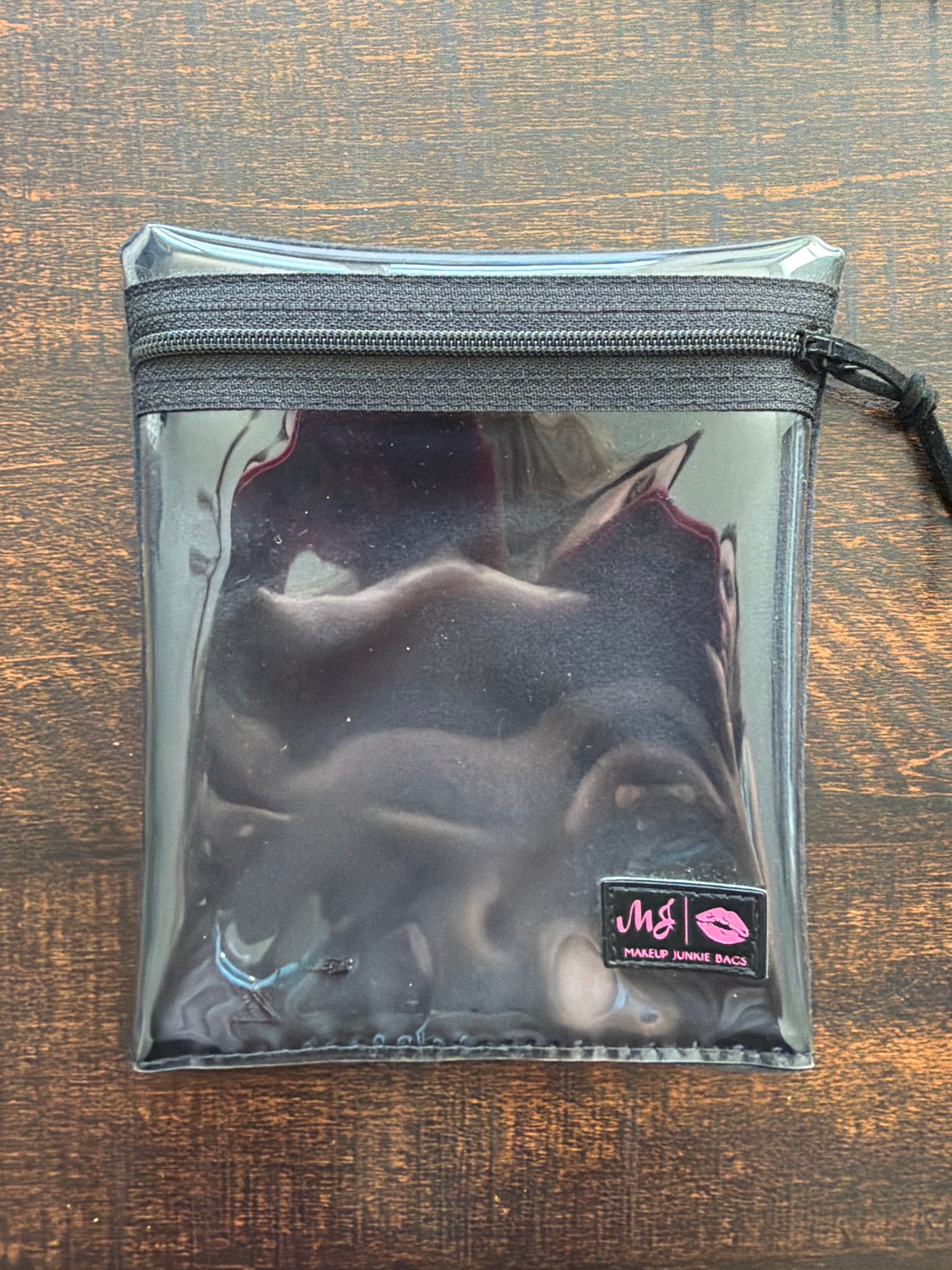Multi-Use Clear Front Pouch - Makeup Junkie