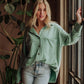 Washed Soft Button Up
