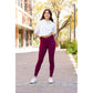 Crossover Full Length Leggings with Pockets