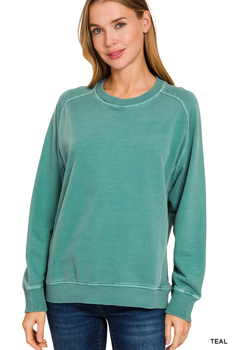 Lived In French Terry Pullover
