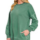 Hi-Low Pocket Pullover