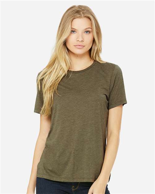 Bella Canvas Women’s Relaxed Fit Triblend Tee