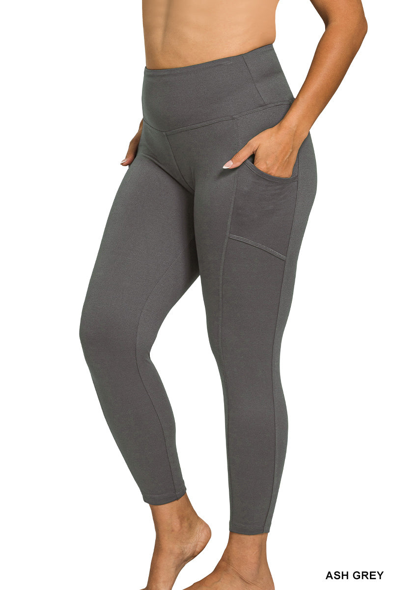 Zenana Side Pocket Leggings