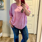 Mineral Wash Cotton Oversized Boyfriend Tee Zenana