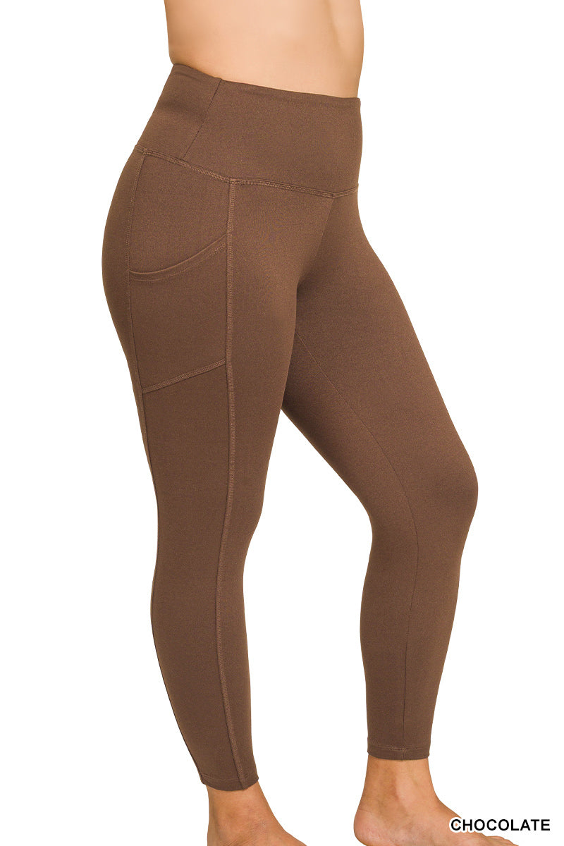 Zenana Side Pocket Leggings